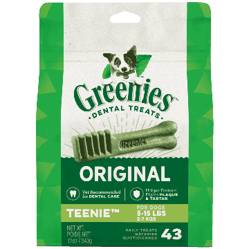 Greenies Dental Treat Original Teenie - 340g - Dog Treats - Greenies - PetMax Canada
