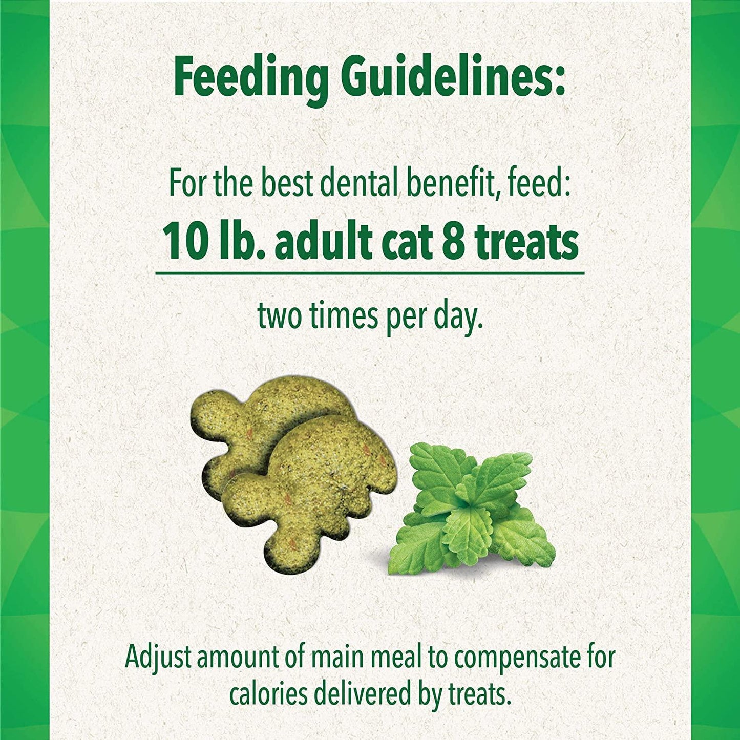 Greenies Feline Natural Dental Care Cat Treats Catnip Flavour - 60g - Cat Treats - Greenies - PetMax Canada