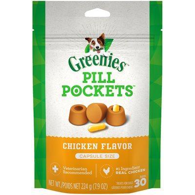 Greenies Pill Pockets For Dogs - Chicken / Capsule (Large) - Health Care - Greenies - PetMax Canada