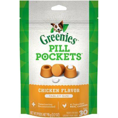 Greenies Pill Pockets For Dogs - Chicken / Tablet (Small) - Health Care - Greenies - PetMax Canada