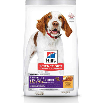 Hill's Science Diet Adult Sensitive Stomach & Skin Grain Free dog food - 10.9 Kg - Dog Food - Hill's Science Diet - PetMax Canada