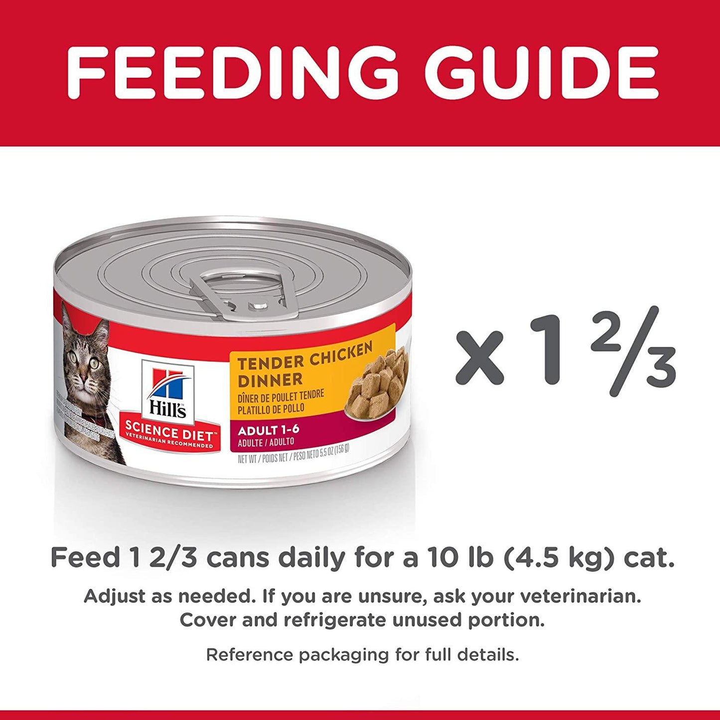 Hill's Science Diet Canned Cat Food Tender Dinners Adult Chicken - 156g - Canned Cat Food - Hill's Science Diet - PetMax Canada