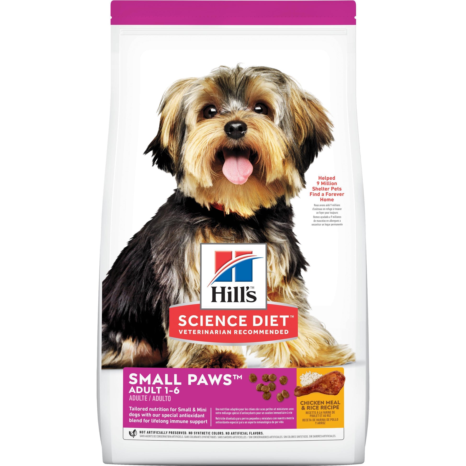 Hill's Science Diet Dry Dog Food Adult Small Paws for Small Breed Dogs - 2.04 Kg - Dog Food - Hill's Science Diet - PetMax Canada