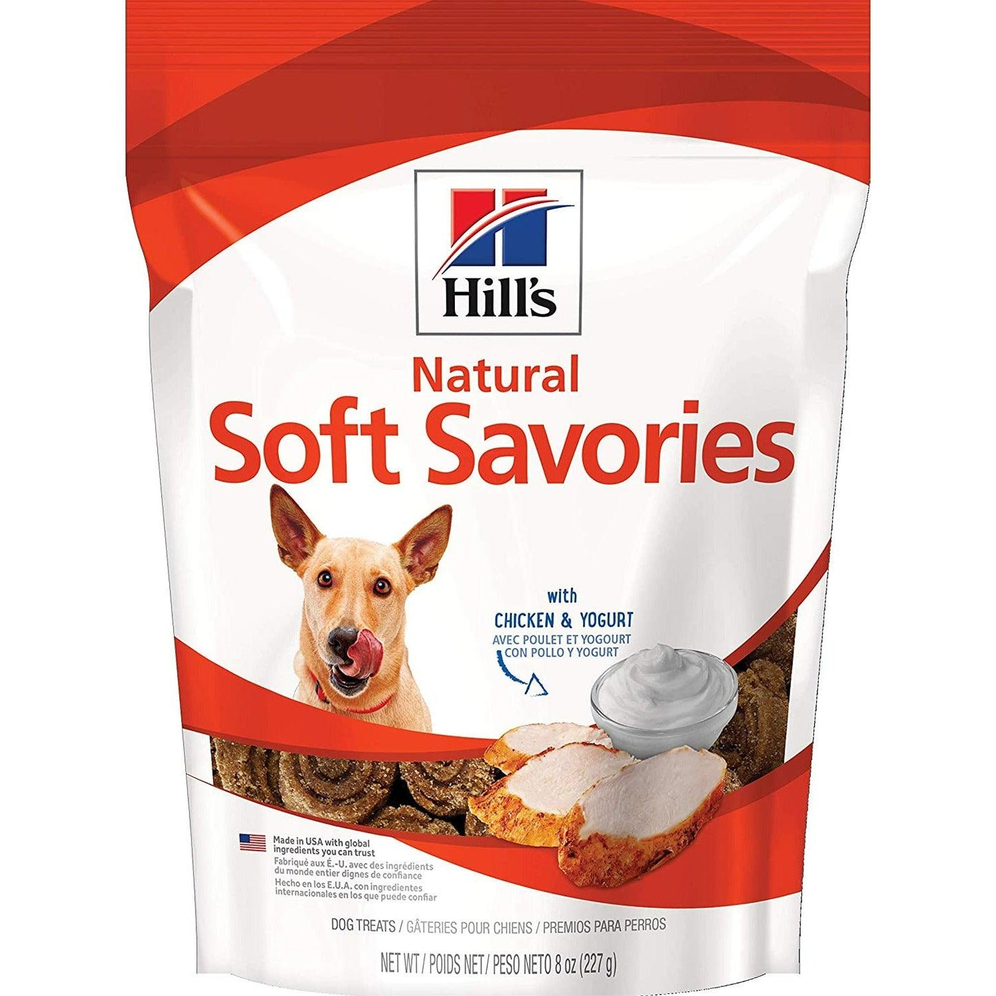 Hill's Science Diet Soft & Savory Dog Treats Chicken & Yogurt - 227g - Dog Treats - Hill's Science Diet - PetMax Canada