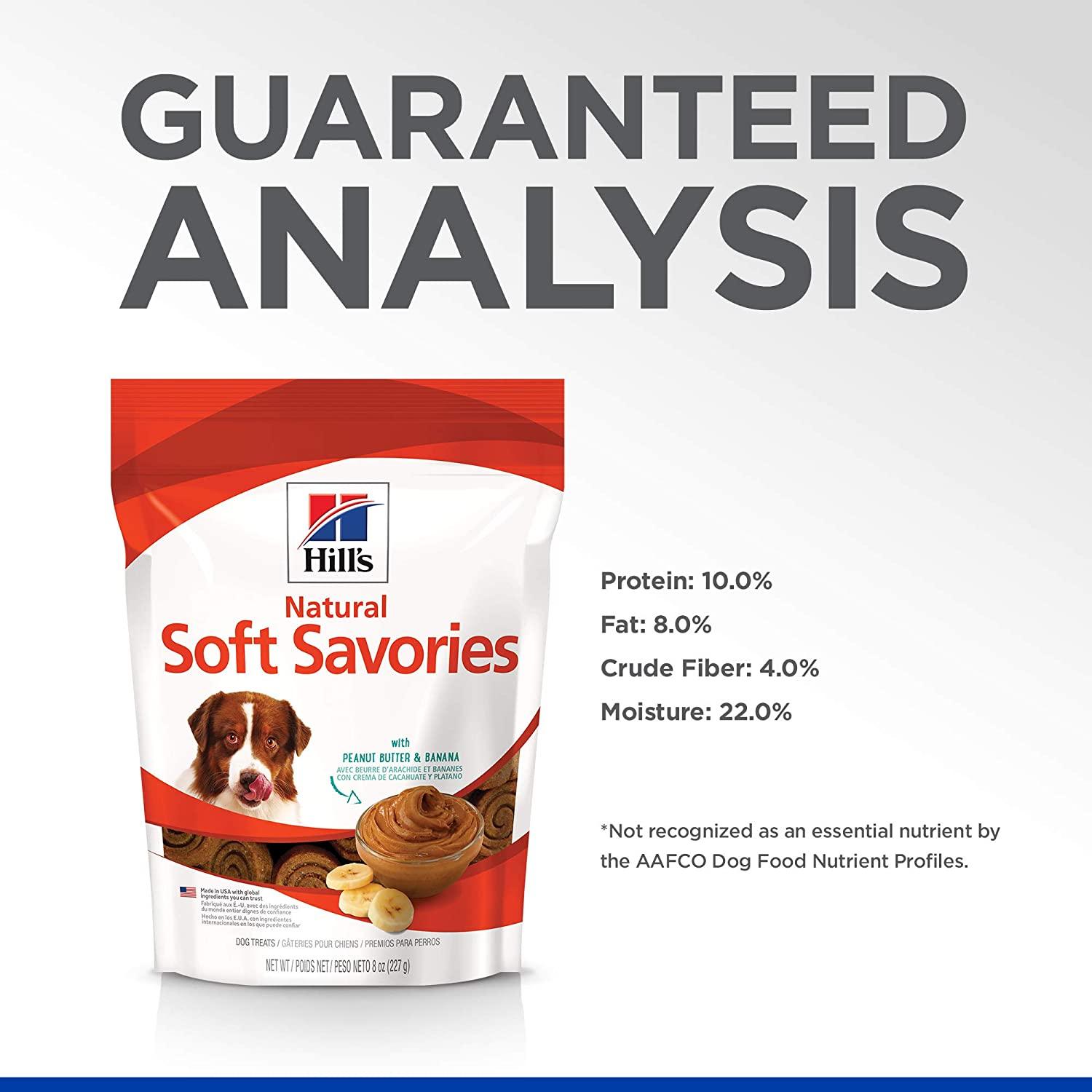 Hill s Science Diet Soft Savory Dog Treats Peanut Butter Banana