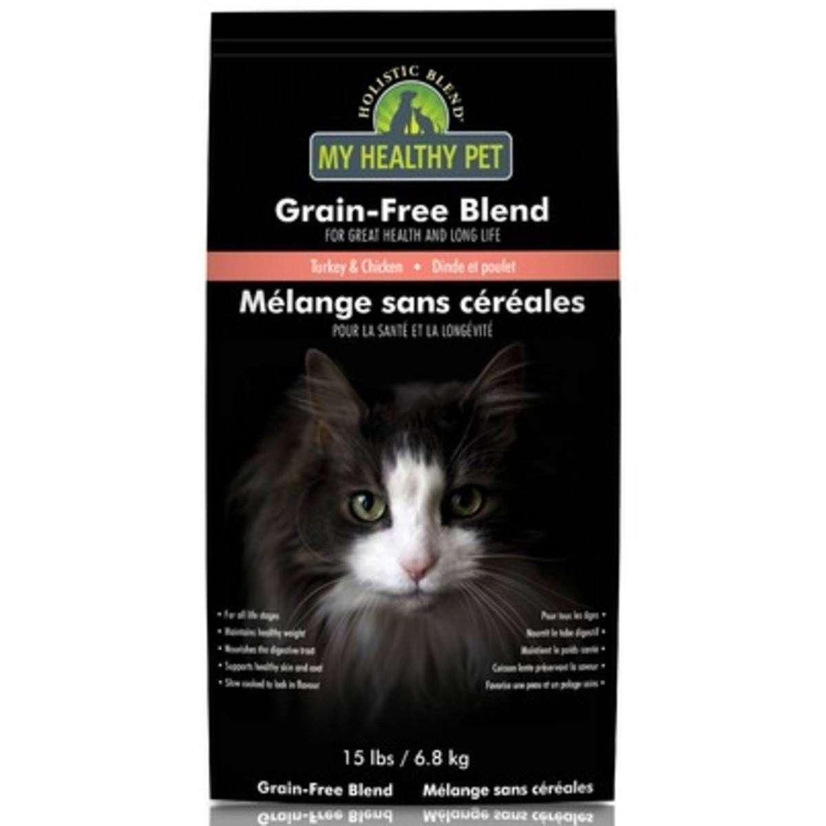 Holistic Blend Feline Grain Free Turkey &Chicken - 1.14 Kg - Cat Food - Holistic Blend - PetMax Canada