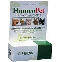 Homeopet D-Stress - 15 mL - Stress Relief - Homeopet - PetMax Canada