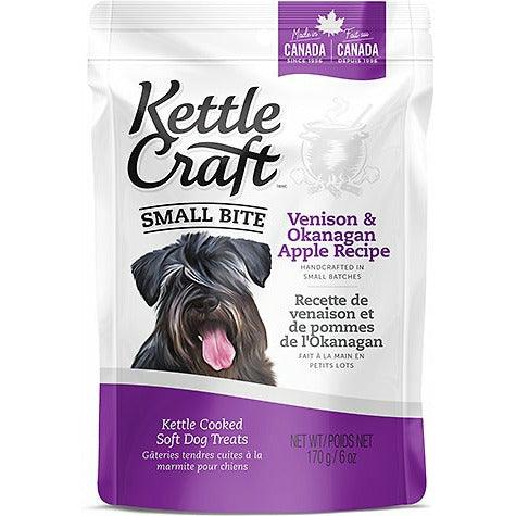 Kettle Craft Venison & Okanagan Apple Small Bite Dog Treats - 170g - Dog Treats - Kettle Craft - PetMax Canada