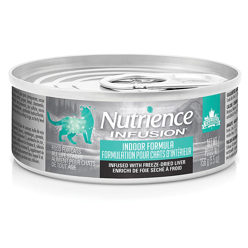 Nutrience Infusion Canned Adult Indoor Pate Cat Food - 156g - Canned Cat Food - Nutrience Pet Food - PetMax Canada