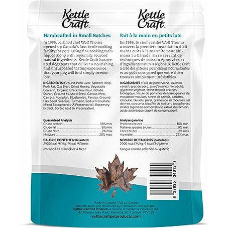 Kettle Craft Wild Salmon & Sea Kelp Big Bite Dog Treats - 340g - Dog Treats - Kettle Craft - PetMax Canada