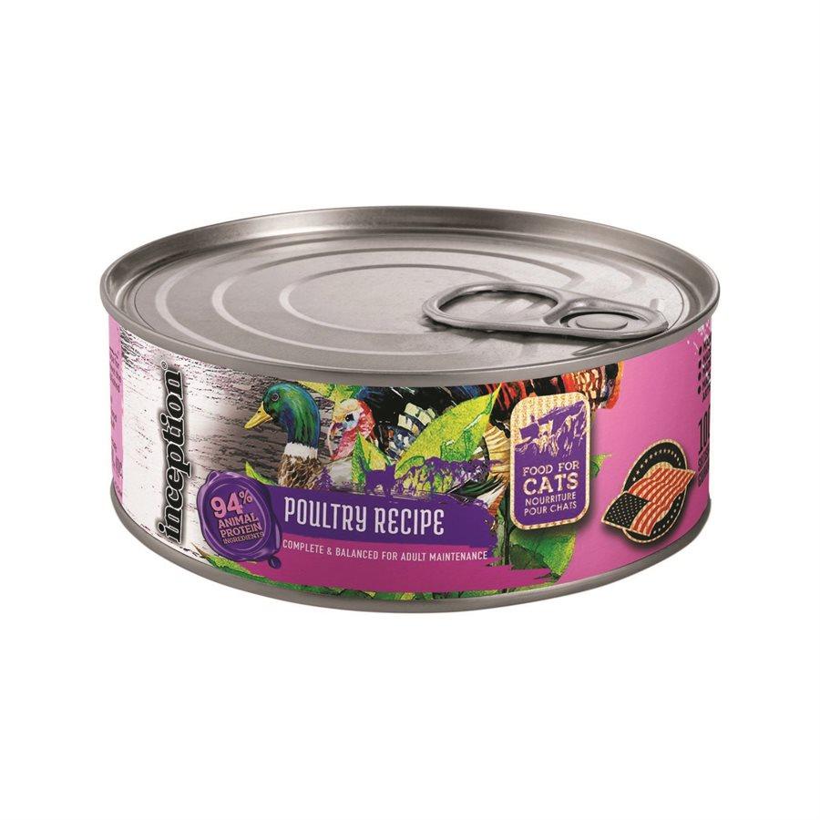 Inception Poultry Recipe Canned Cat Food - 156g - Cat Food - Inception - PetMax Canada