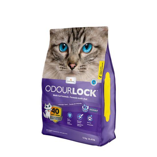 OdourLock Ultra Premium Lavender Clumping Litter Cat 12 Kg