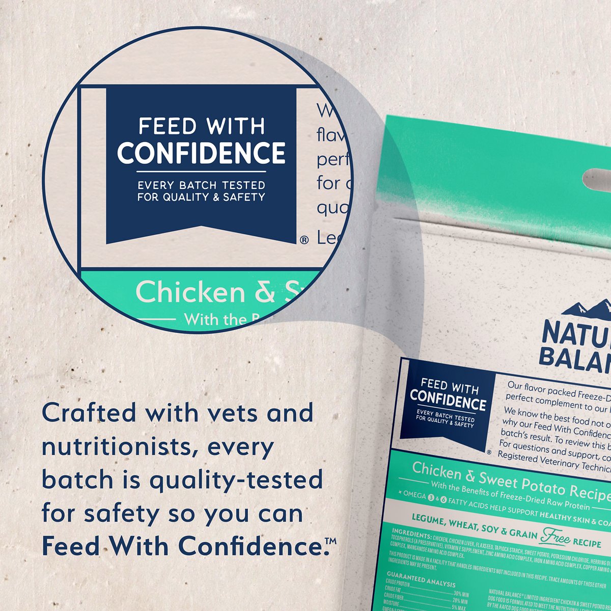 Natural balance lid outlet chicken and sweet potato