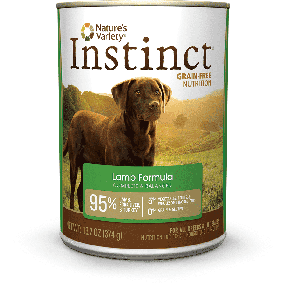 Instinct Canned Dog Food Grain Free Lamb - 368g - Canned Dog Food - Instinct - PetMax Canada