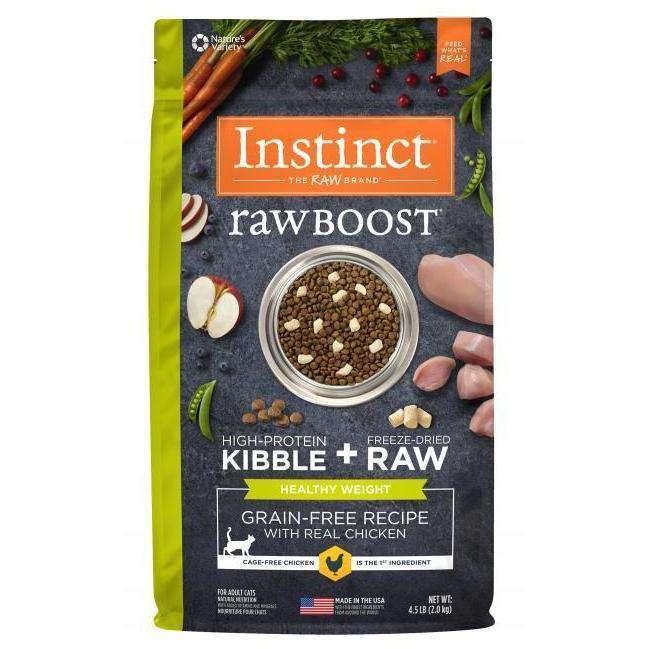 Instinct Cat Food Raw Boost Healthy Weight Chicken - 2 Kg - Cat Food - Instinct - PetMax Canada