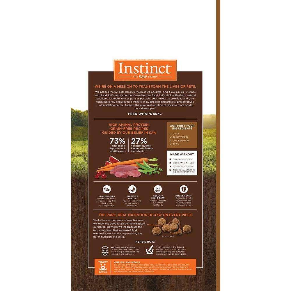 Instinct Original Dog Food Grain Free Duck - 2 Kg - Dog Food - Instinct - PetMax Canada