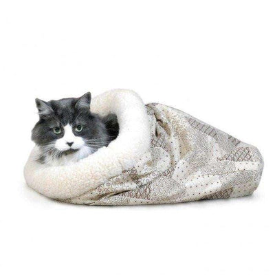 K & H Kitty Crinkle Sack Tan - Default Title - Cat Beds - K & H - PetMax Canada