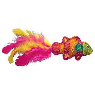 Kong Cat Tropics Fish Toy - Pink - Cat Toys - Kong - PetMax Canada