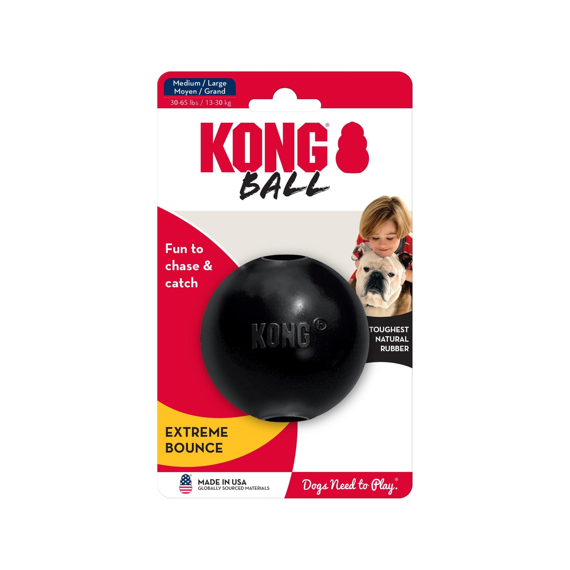 Kong Extreme Ball - Small - Dog Toys - Kong - PetMax Canada