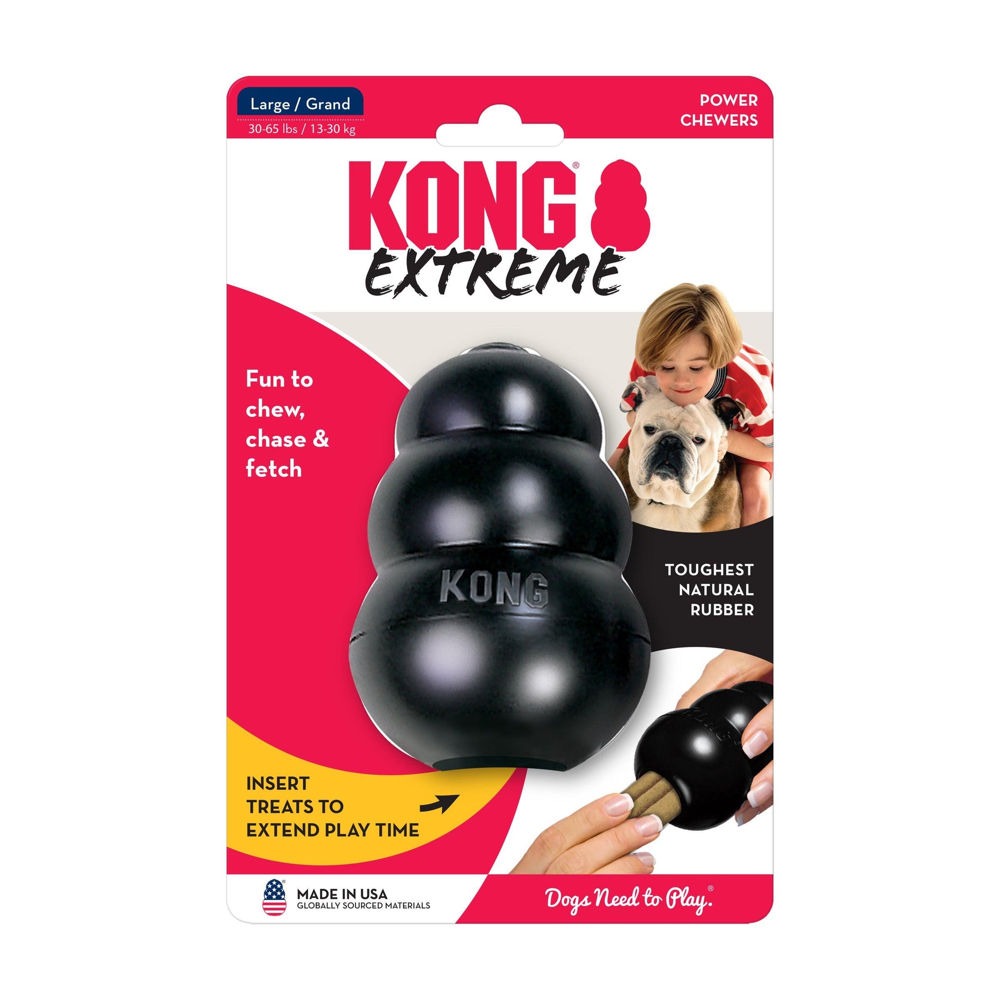 Kong Extreme - Large - Dog Toys - Kong - PetMax Canada