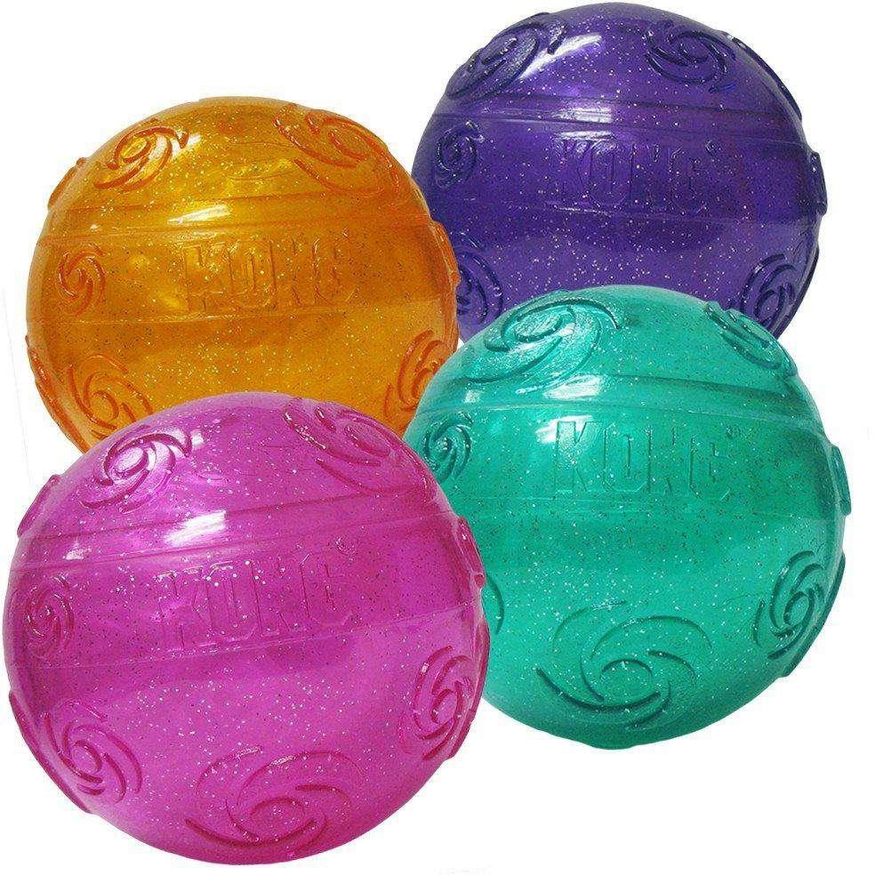 Kong Squeeze Crackle Ball - Medium - Dog Toys - Kong - PetMax Canada