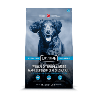 Lifetime Dog Food Grain Free Wild Caught Fish - 2.27 Kg - Dog Food - Lifetime - PetMax Canada