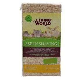 Living World Aspen Shavings - 20L - Small Animal Litter - Living World - PetMax Canada