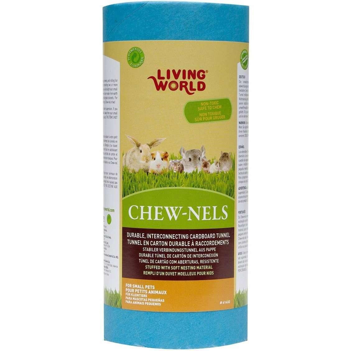 Living World Cardboard Chew-Nels With Nesting - Small - Small Animal Chew Products - Living World - PetMax Canada