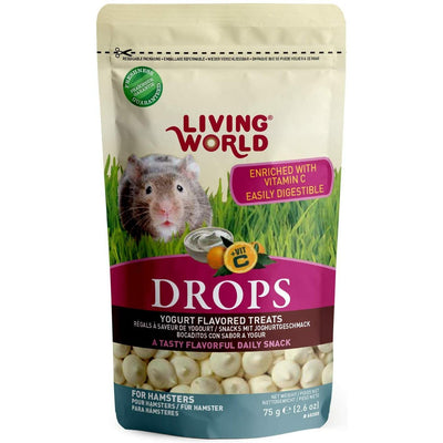 Living World Hamster Treat Yogurt Flavour - 75g - Small Animal Food Treats - Living World - PetMax Canada