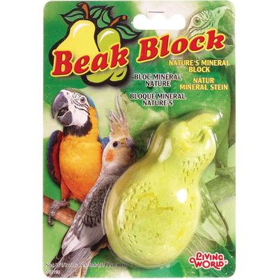 Living World Mineral Block Pear - Default Title - Bird Treats - Living World - PetMax Canada