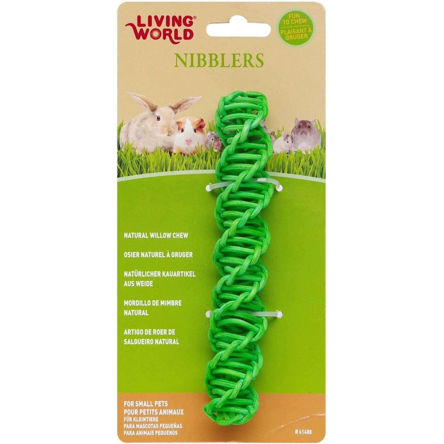 Living World Nibblers Willow Chew Stick - Default Title - Small Animal Chew Products - Living World - PetMax Canada