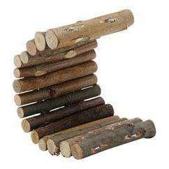 Living World Tree House Real Wood Logs - Small - Small Animal Houses - Living World - PetMax Canada