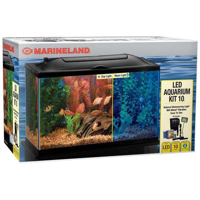 Marineland BIO-Wheel LED Aquarium Kit - 10 Gallons - Aquarium - Marineland - PetMax Canada