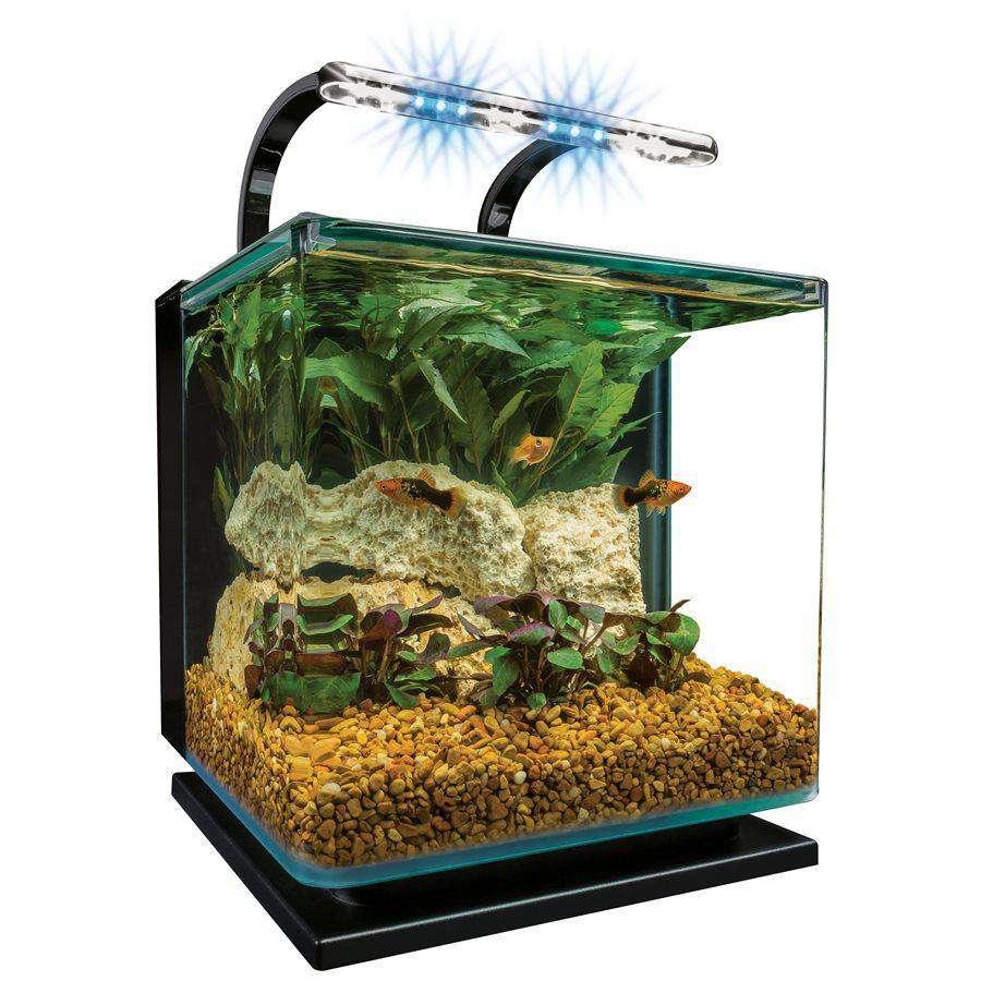 Marineland Contour Rail Light Aquarium Kit - 3 Gallons - Lighting - Marineland - PetMax Canada