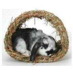 Marshall's Rabbit Woven Grass Hide A Way Hut - Default Title - Small Animal Houses - Marshall's - PetMax Canada