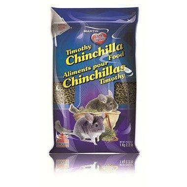 Martin Little Friends Timothy Chinchilla Food - 1 Kg - Small Animal Food Dry - Martin Little Friends - PetMax Canada