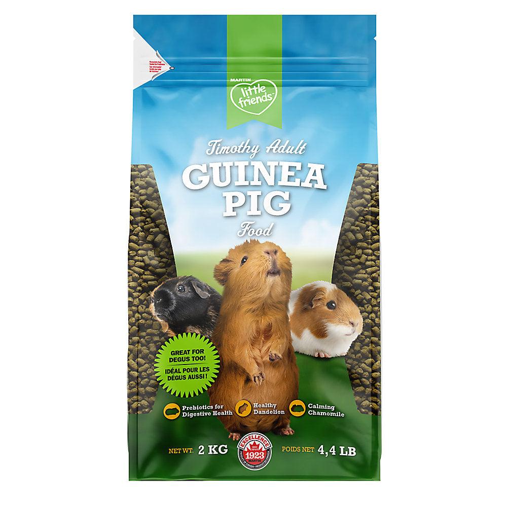 Martin Little Friends Timothy Guinea Pig Food - 2 Kg - Small Animal Food Dry - Martin Little Friends - PetMax Canada