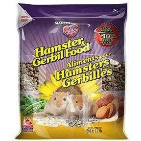 Martins Little Friends Hamster And Gerbil Food - 500g - Small Animal Food Dry - Martin Little Friends - PetMax Canada