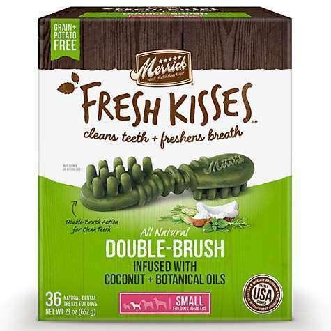 Merrick Fresh Kisses Coconut Brush - Small - Dog Treats - Merrick - PetMax Canada