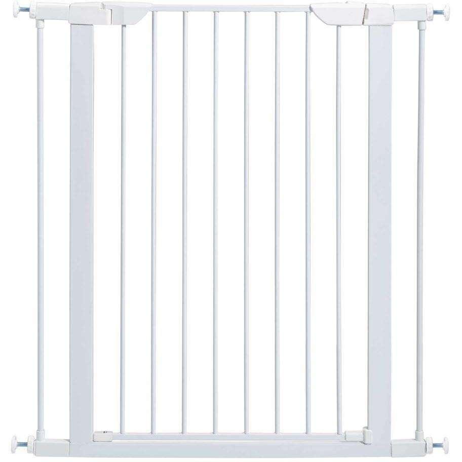 Midwest Pet Gate White Steel - 39 H x 29.5 - 38 W Inches - Pet Gates - MidWest - PetMax Canada