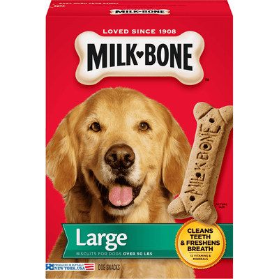 Milkbone Large Biscuits - 900g - Dog Treats - Milkbone - PetMax Canada