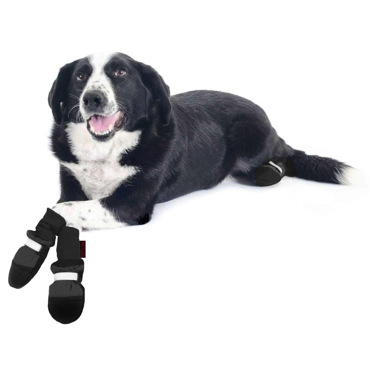 Fleece lined dog boots best sale