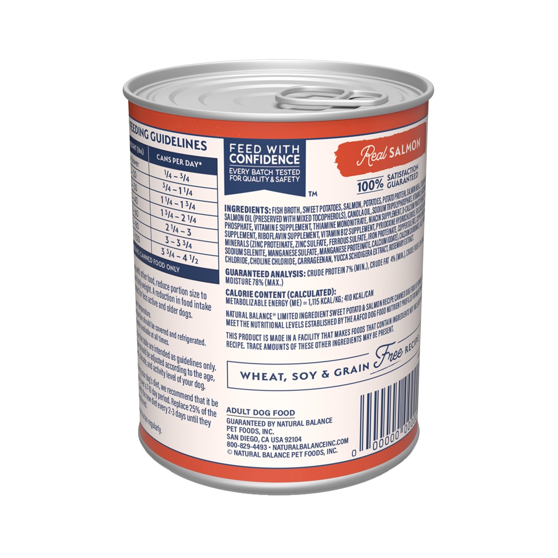 Natural Balance Canned Dog Food Sweet Potato and Fish - 369g - Canned Dog Food - Natural Balance - PetMax Canada