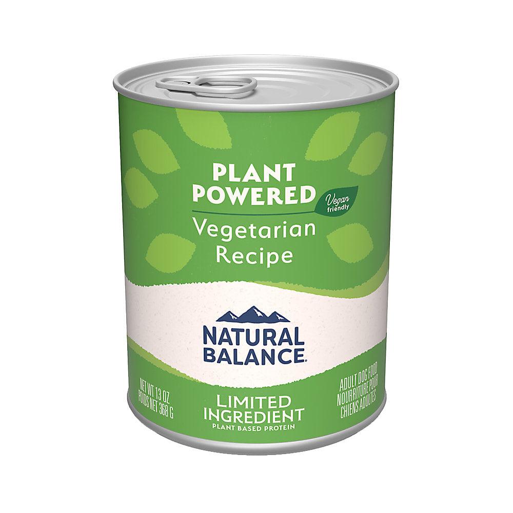 Natural Balance Canned Dog Food Vegetarian - 369g - Canned Dog Food - Natural Balance - PetMax Canada