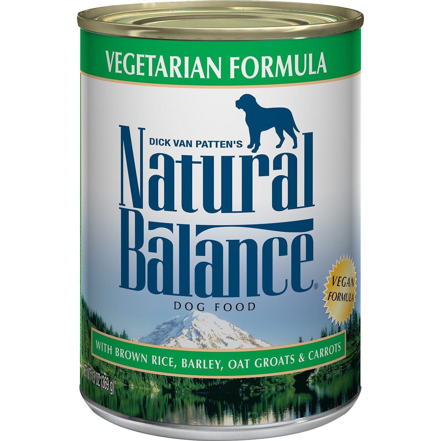 Natural Balance Canned Dog Food Vegetarian - 369g - Canned Dog Food - Natural Balance - PetMax Canada