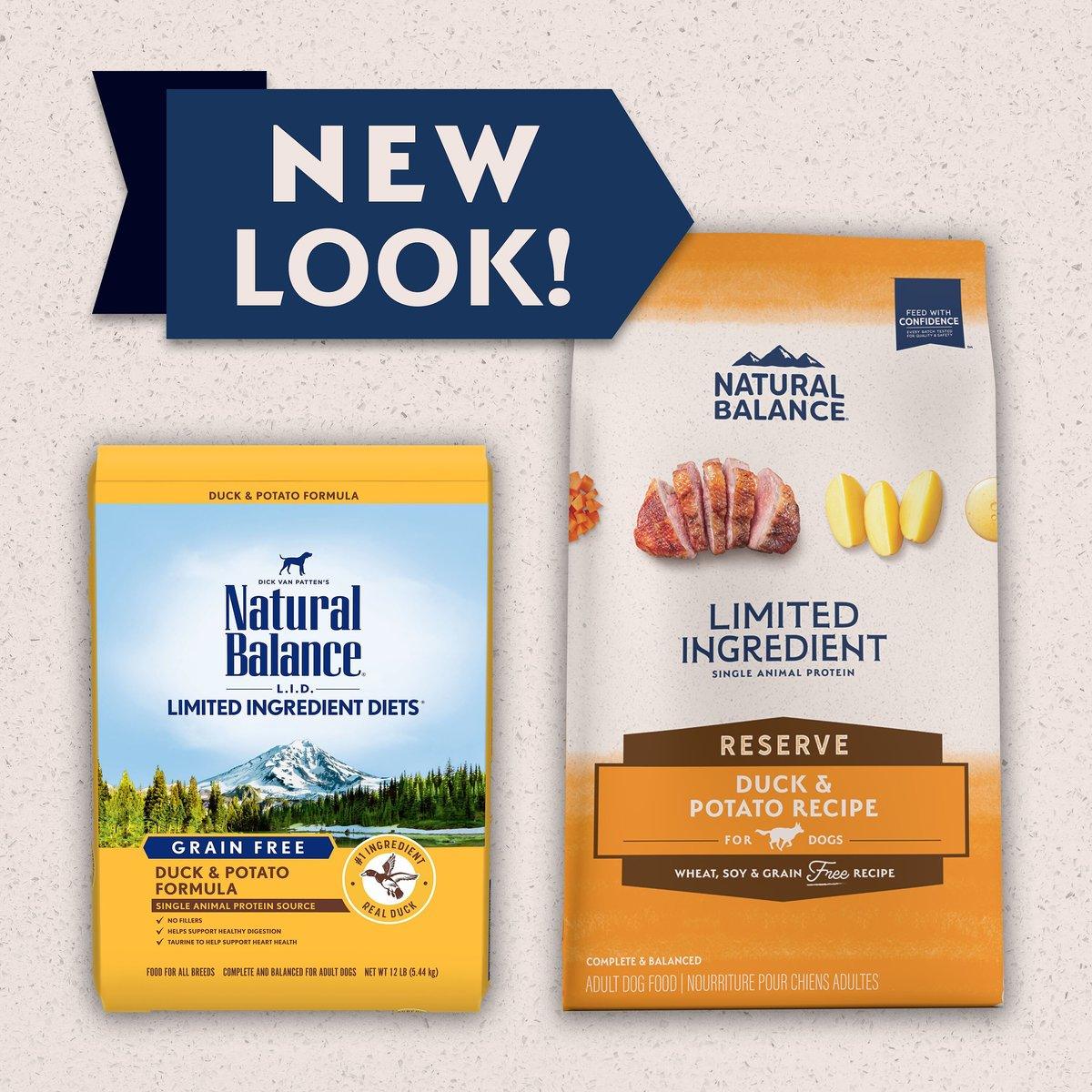 Ingredients in natural balance dog food best sale