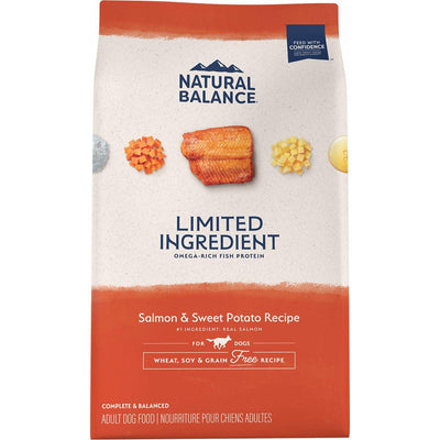 Natural Balance Limited Ingredient Diet Salmon & Sweet Potato Dog Food - 1.81 Kg - Dog Food - Natural Balance - PetMax Canada