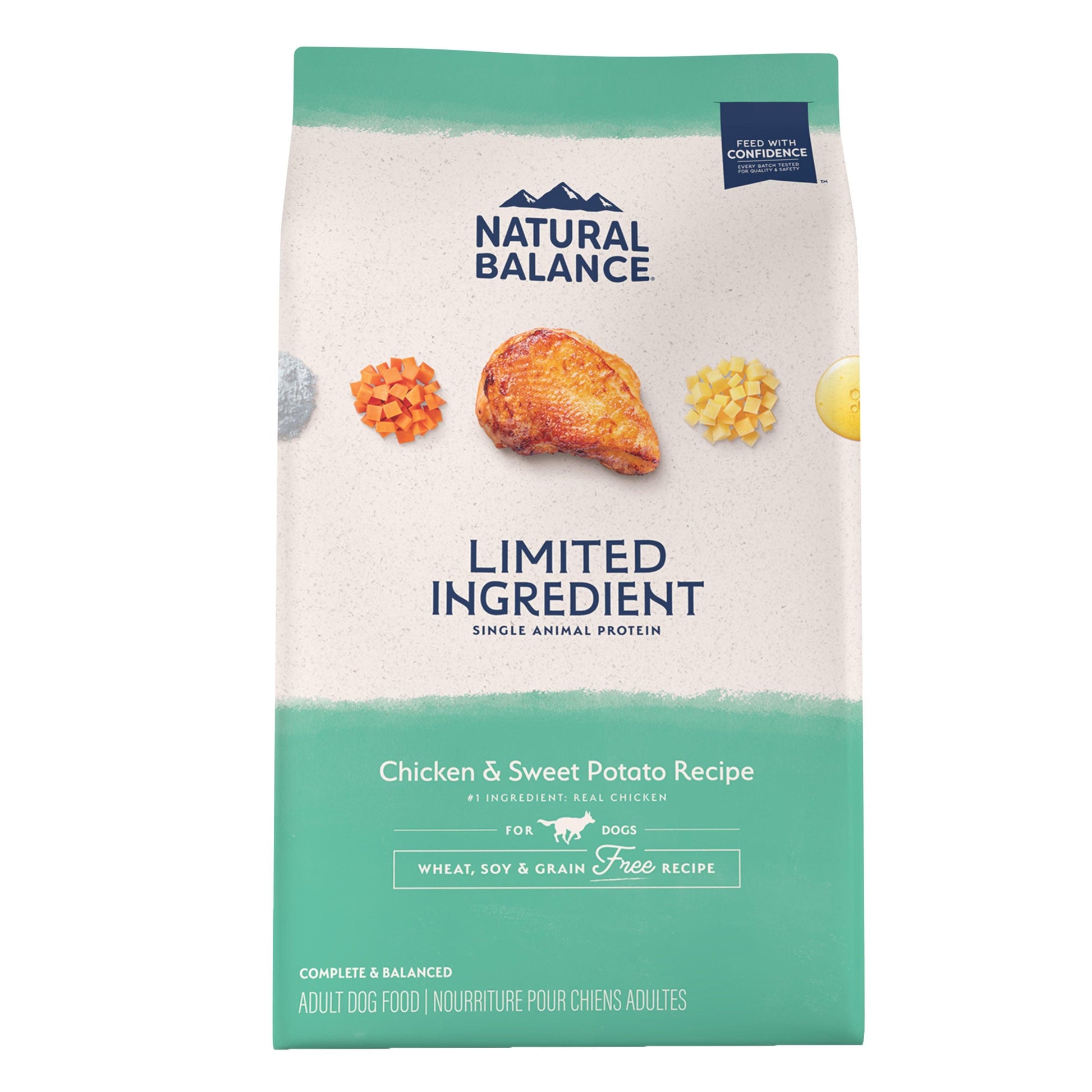 Natural Balance Limited Ingredient Diet Sweet Potato & Chicken Dog Food - 10.9 Kg - Dog Food - Natural Balance - PetMax Canada