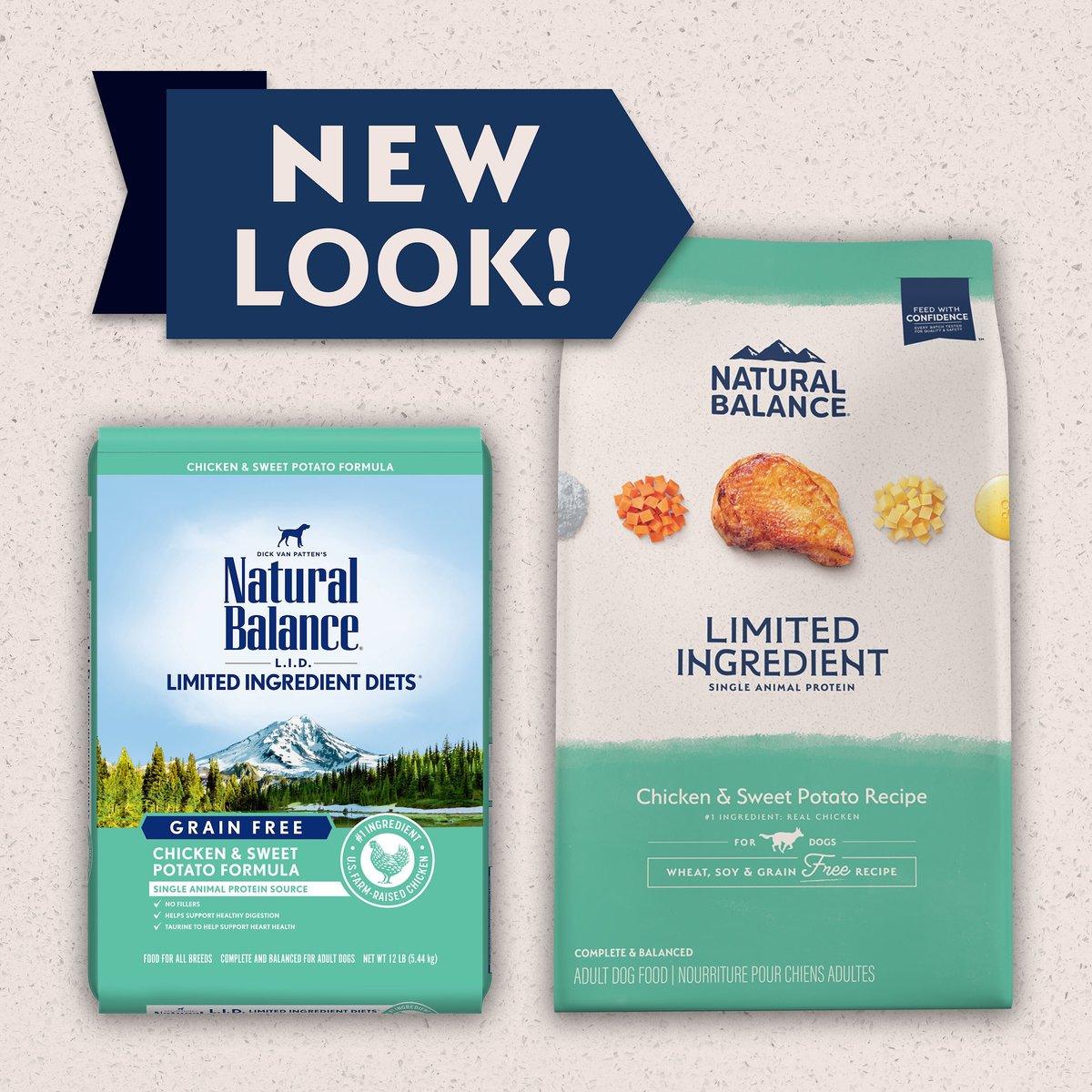 Natural Balance Limited Ingredient Diet Sweet Potato & Chicken Dog Food - 10.9 Kg - Dog Food - Natural Balance - PetMax Canada