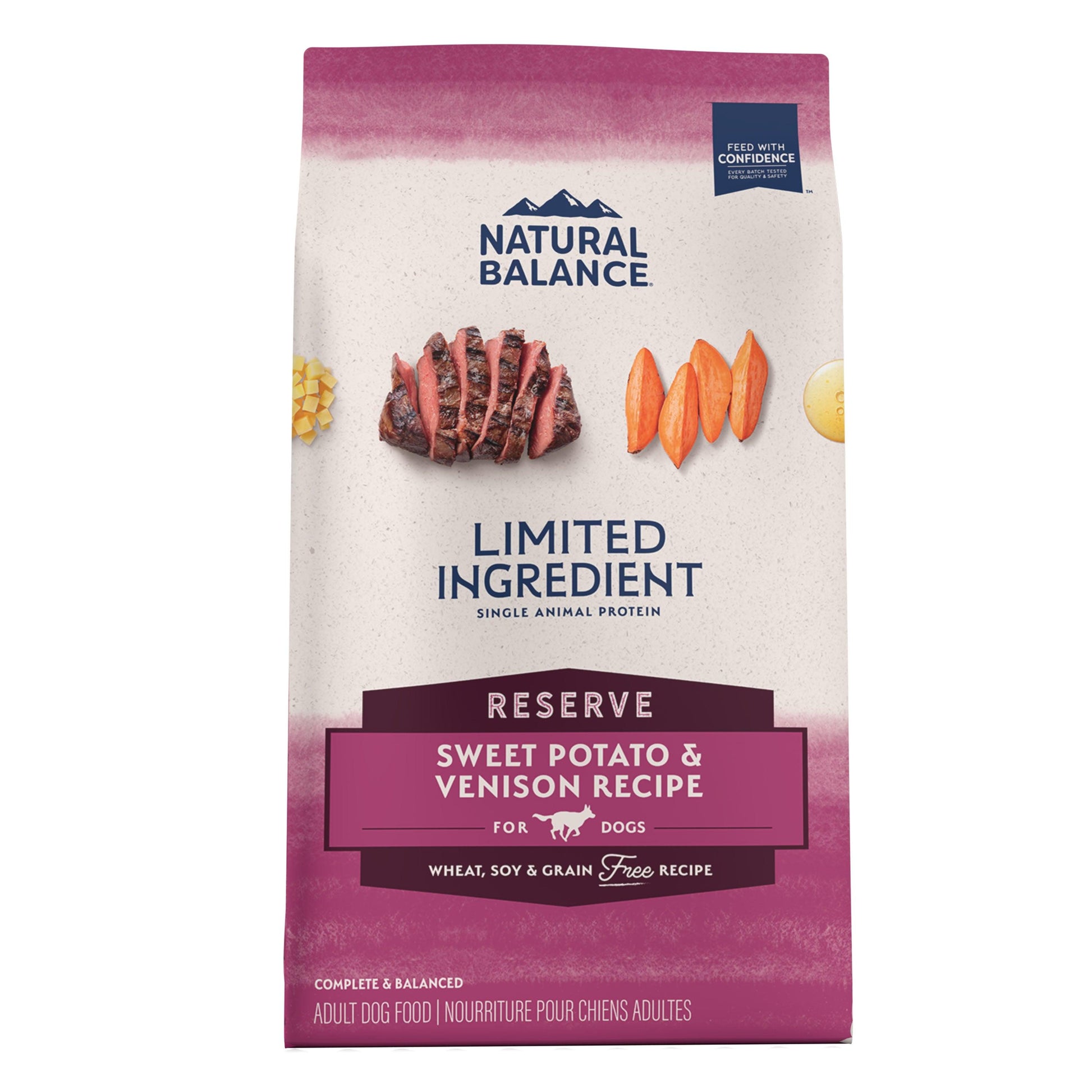 Natural Balance Limited Ingredient Diet Sweet Potato & Venison Dog Food - 9.98 Kg - Dog Food - Natural Balance - PetMax Canada